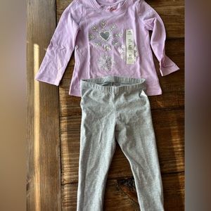 Cat & Jack Snowflake Outfit